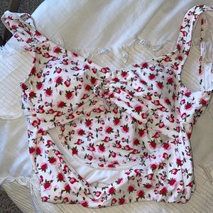 one piece swim suit!